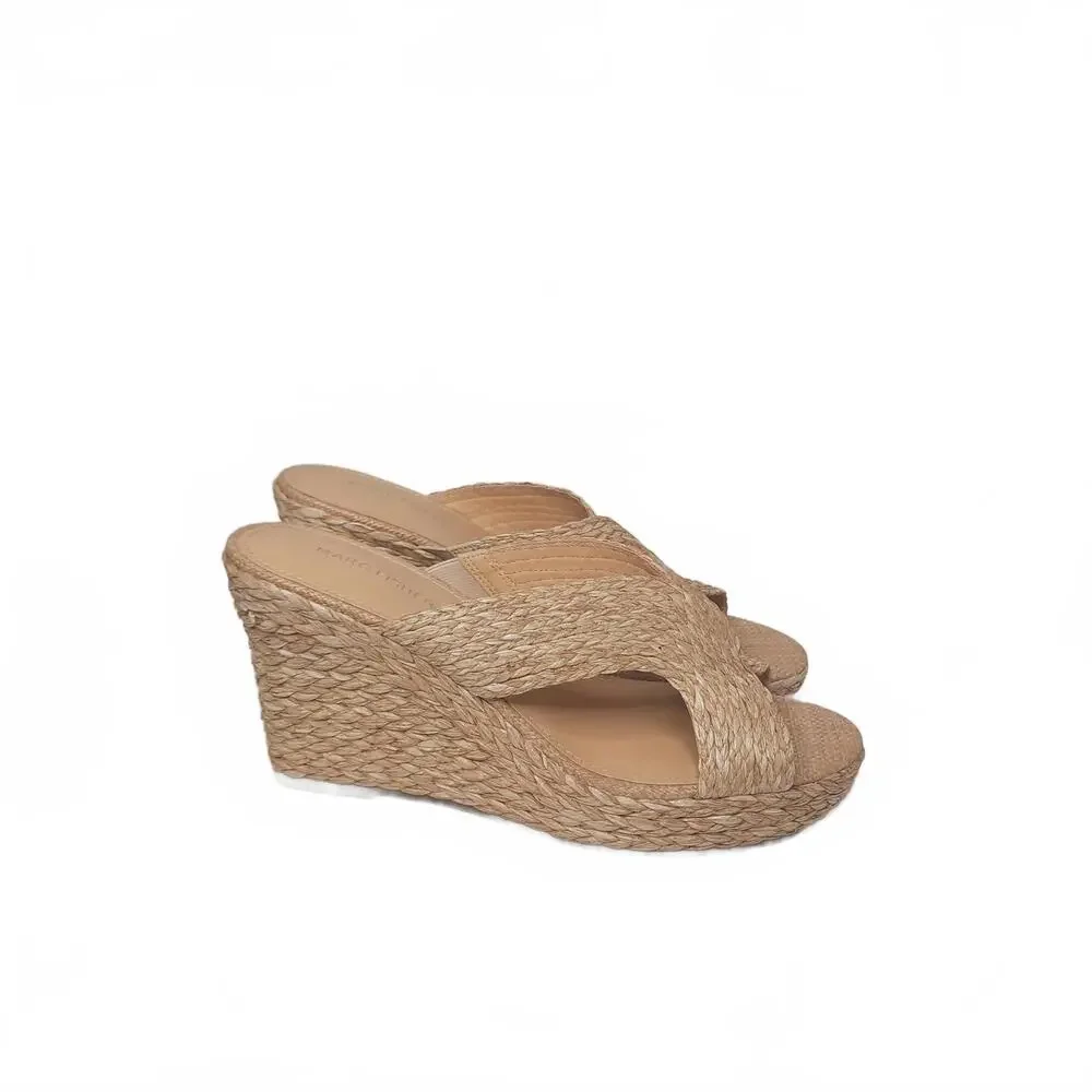 NWOT Marc Fisher Women's‎ Wedge Sandals Size 11M